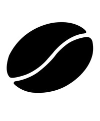 Coffee typography clip art design on plain white transparent isolated background for card, shirt, hoodie, sweatshirt, apparel, card, tag, mug, icon, poster or badge