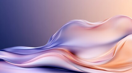 Obraz premium Abstract background with flowing liquid fluid design, dynamic shapes and vibrant colors in motion