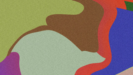 Vibrant and Modern Gradient Background Featuring Smooth Fluid Shapes – Grainy Noise Texture Adds a Futuristic and Unique Visual Touch for Poster Designs