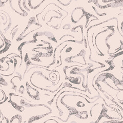 Beige marble acrylic swirl seamless pattern. Coffee latte, caramel, ice cream texture. 