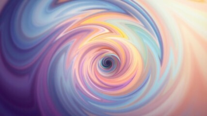 Obraz premium Swirling vortex of abstract colors in a mesmerizing gradient background, digital art print, swirling shapes, intricate design
