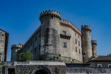 Bracciano, Italy. The Orsini-Odescalchi Castle, also known as Bracciano Castle