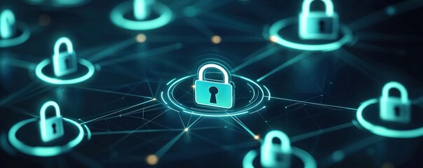 Secure messaging app launch digital space app announcement virtual environment tech perspective data privacy concept