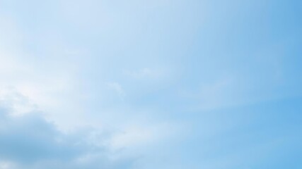 Fototapeta premium Gradated sky with soft blues and whites, serene atmosphere, , calm conditions