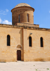 Fototapeta premium Located in Guzelyurt, Cyprus, St. Mamas Church and Icon Museum is a tourist attraction.