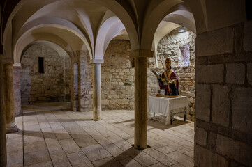 Obraz premium Guardia Vomano di Notaresco. Abruzzo. Abbey of San Clemente al Vomano