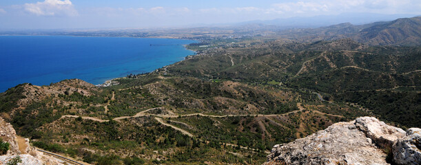 A landscape view from the city of Cyprus