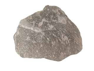 Mineral quartz isolated on white