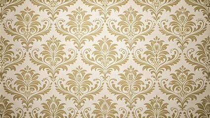 Damask seamless wallpaper background, refined design, wallpaper with damask, vintage aesthetic, classic look, luxurious fabric texture