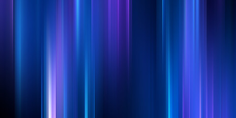 Fototapeta premium Luminous blue lines speed. Neon color glowing lines background, high-speed light trails effect. Futuristic dynamic motion technology 
