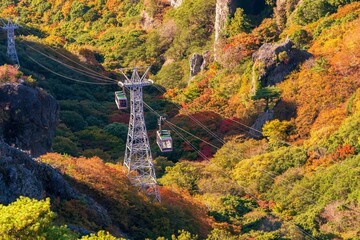 寒霞渓の紅葉