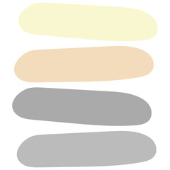 List and checklist icon vector illustration. Aesthetic list menu. Organic list menu.