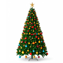 Christmas tree with decorations