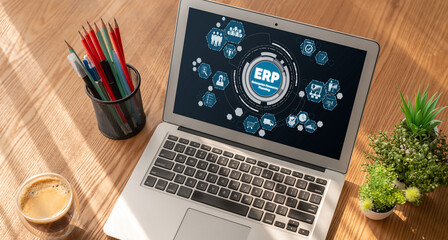 ERP enterprise resource planning software for modish business to plan the marketing strategy