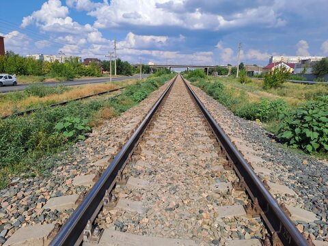 railway in the countryside
