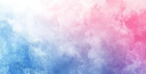 Fototapeta premium Abstract Gradient Background with Soft Pastel Colors, White, Pink, Blue, Purple, and Grey, Minimalist Grainy and Blurred Design