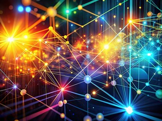 Modern, abstract tech visions, realized through AI photography.