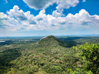 view from the top of the mountain 