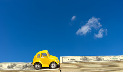 Car stops, Increasing costs concept