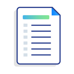 Listing Ready to Be Submitted Icon – Checklist on Page, Representing Pre-Submission Status and Preparation