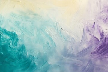 Fototapeta premium Abstract Colorful Waves: Tranquil Blue and Purple Blended Background for Art, Design, and Creative Projects - High-Resolution Stock Image