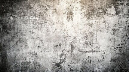 Fototapeta premium Textured concrete wall with shades of gray, creating a rugged and industrial backdrop.
