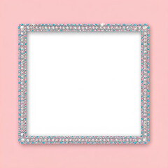 pink frame for photo. colorful poster design with colorful frame. new year, birthday poster design with colorful frame.