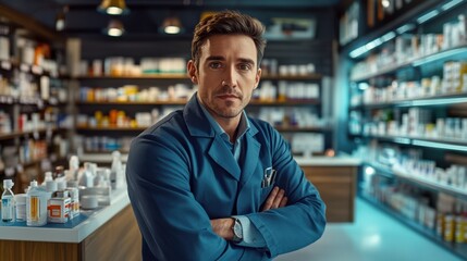 Obraz premium The Professional Pharmacist Portrait