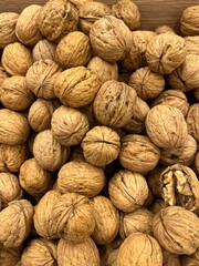 Walnuts on the market