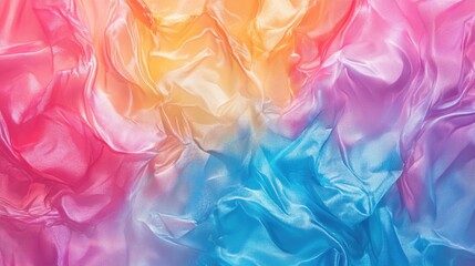 Vibrant gradient ombre background featuring soft, flowing textures in pink, orange, yellow, and blue hues, creating a dynamic visual effect.