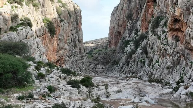 vistas del tajo del molino en el municipio de Teba, Espa&ntilde;a