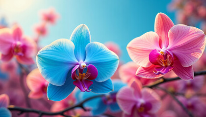 pink orchid flower