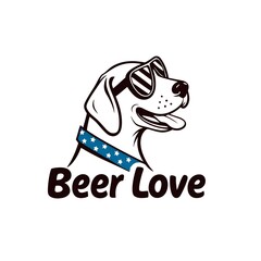 dog beer love 