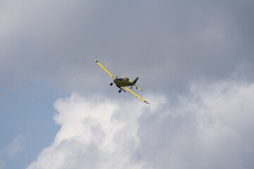 personal plane out for a flight