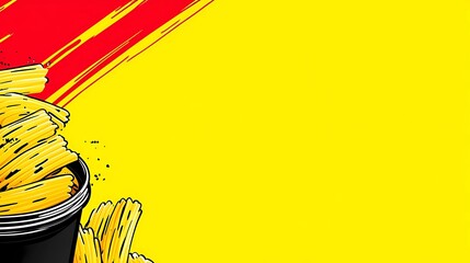 Seamless pasta background texture perfect for culinary and food designs