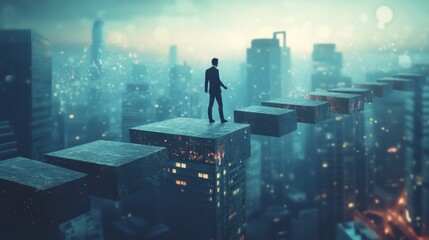 Fototapeta premium Risk management concept.