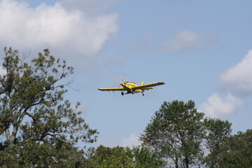 personal plane out for a flight