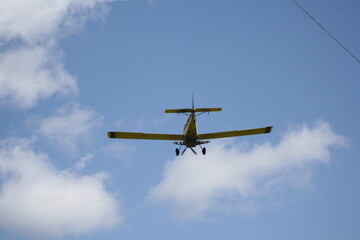 personal plane out for a flight