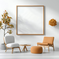 Modern living room design showcase minimalist interior cozy furniture arrangement bright environment stylish viewpoint contemporary aesthetic for home decor inspiration