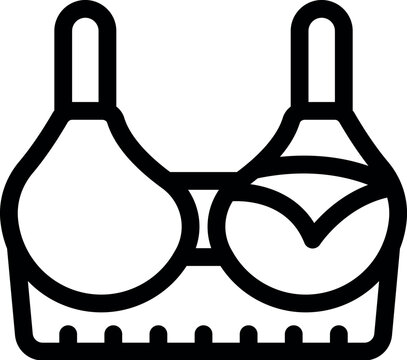 recommend clip art: Push up bra enhancing cleavage, providing support and comfort, perfect for everyday wear or special occasions