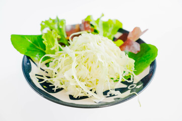 千切りキャベツ