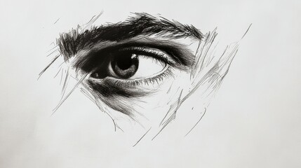 Obraz premium Quick, informal drawing made with minimal effort, usually in margins of paper.