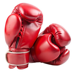 red boxing gloves