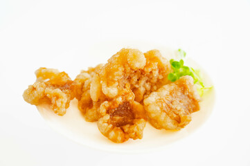 牛ホルモンの天ぷら