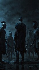 Spartan warriors anime style