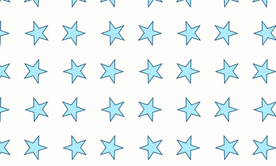 Children s star pattern for print and packaging. 