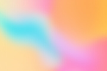抽象的なグラデーション背景素材、明るい、シャーベットカラー