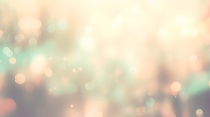 Obraz premium Abstract Pastel Bokeh Background with Soft Lights