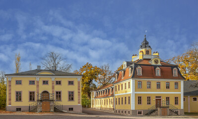 Fototapeta premium Weimarer Herbst an Belvedere