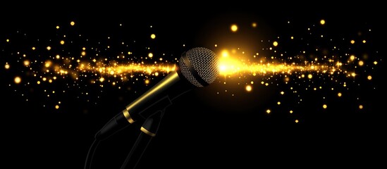 Golden Mic Sparkle Night Show